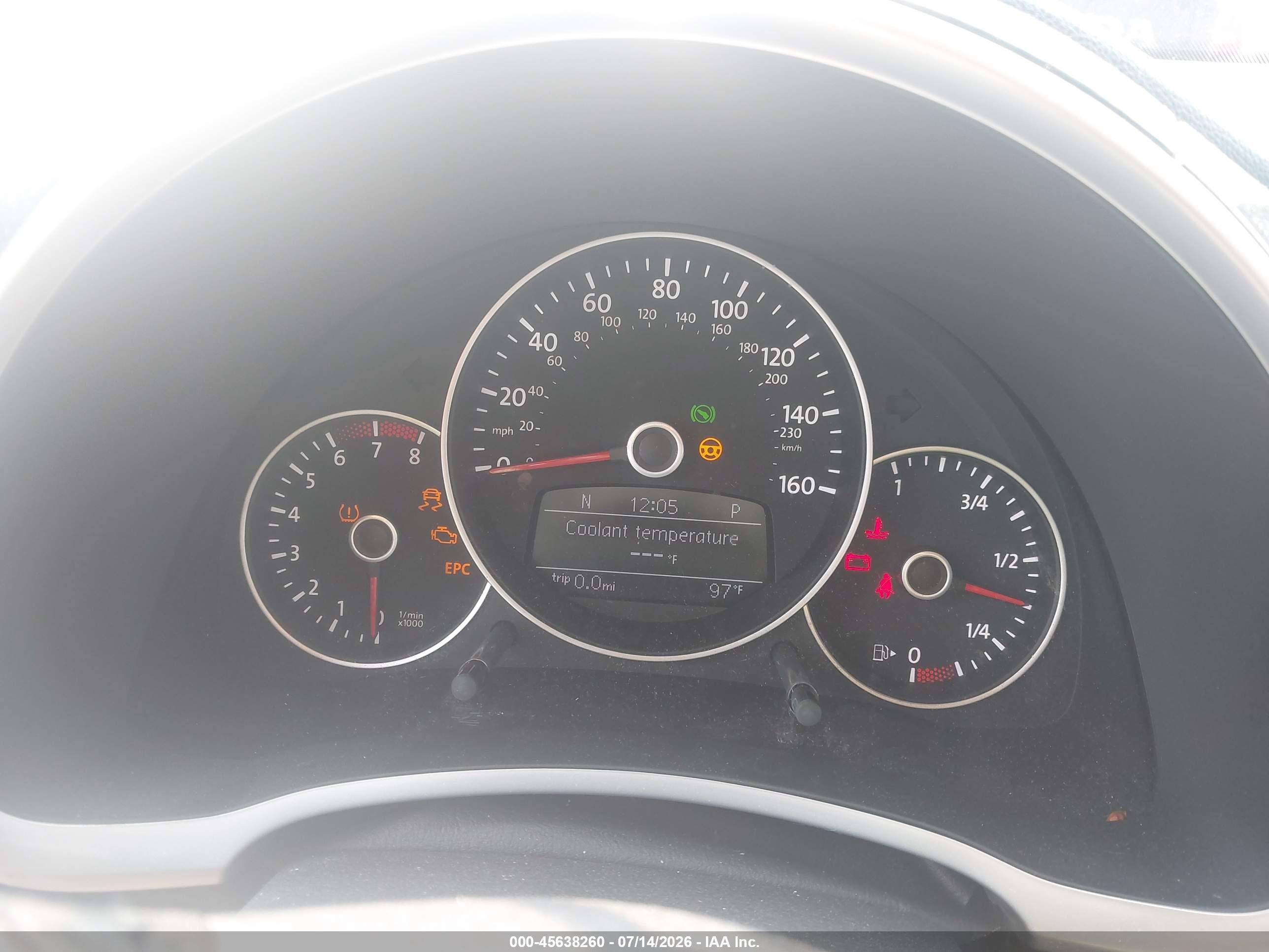 2012 Volkswagen Beetle 2.0t Turbo Black vin: 3VWVA7AT0CM665998