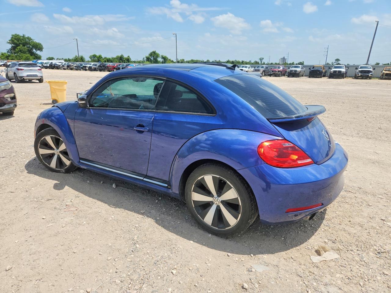2013 Volkswagen Beetle Turbo Blue vin: 3VWVA7AT0DM621260