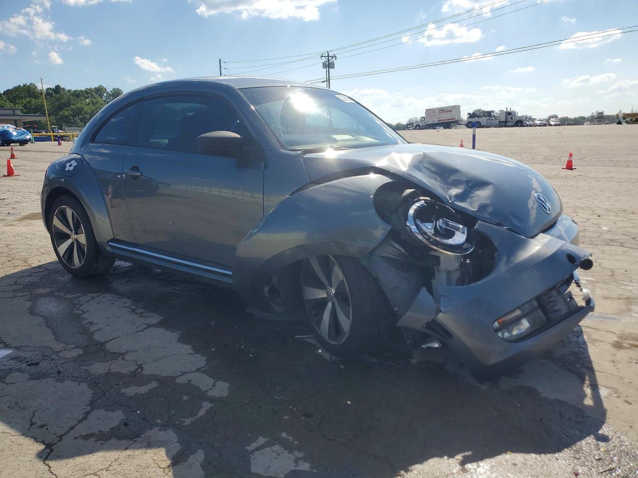 2012 Volkswagen Beetle Turbo Gray vin: 3VWVA7AT1CM638650