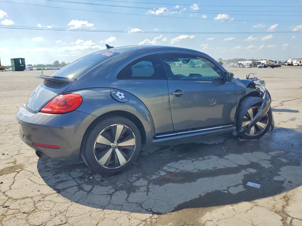 2012 Volkswagen Beetle Turbo Gray vin: 3VWVA7AT1CM638650