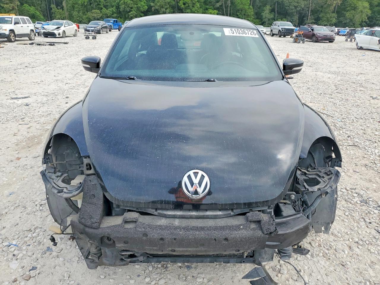 2012 Volkswagen Beetle Turbo Black vin: 3VWVA7AT2CM638401