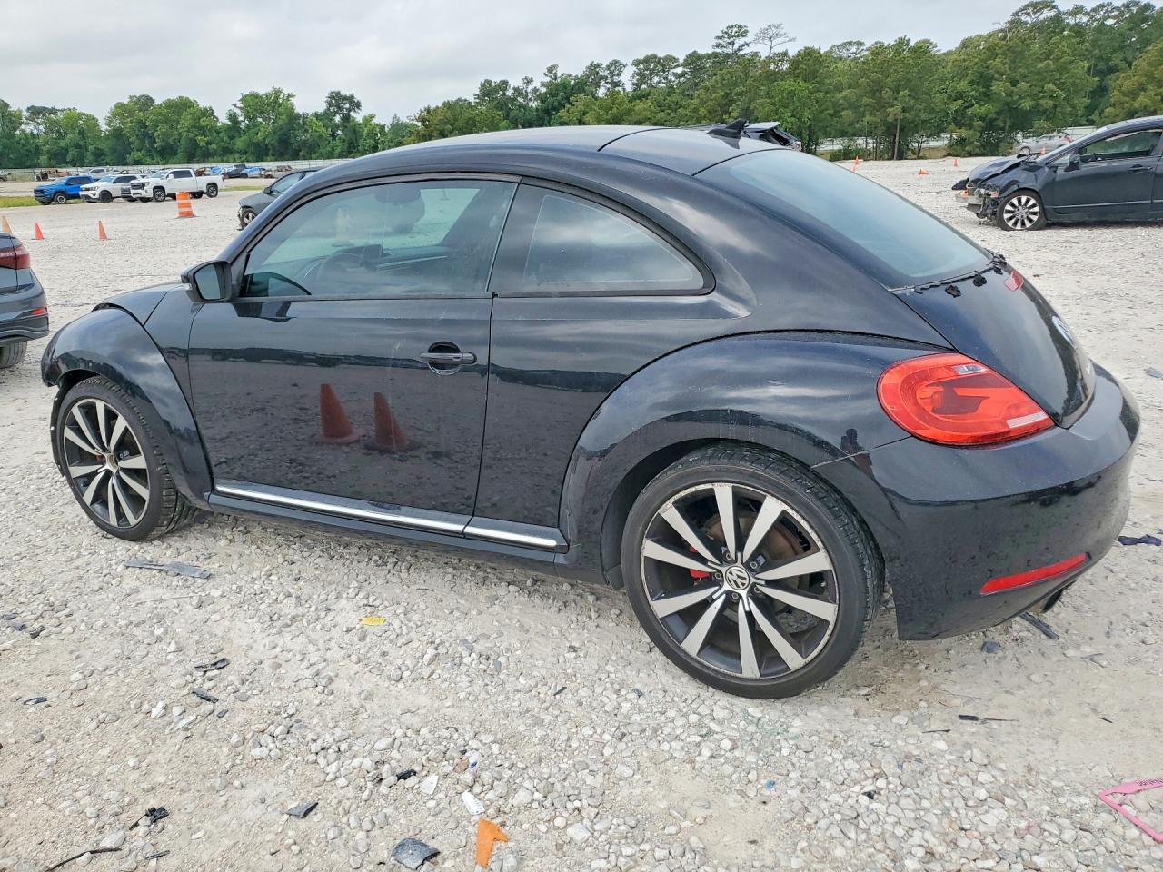 2012 Volkswagen Beetle Turbo Black vin: 3VWVA7AT2CM638401