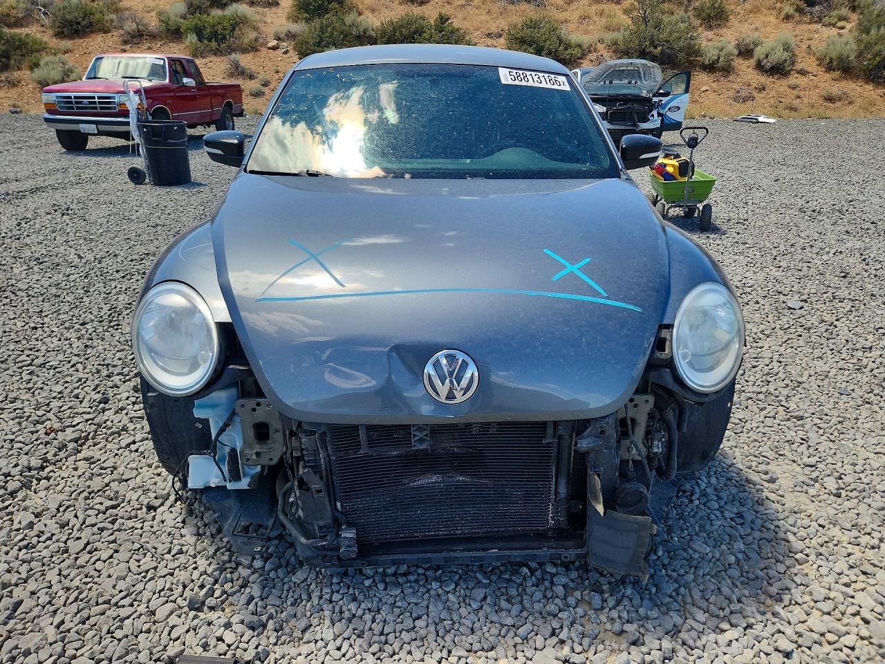 2012 Volkswagen Beetle Turbo Silver vin: 3VWVA7AT6CM614411