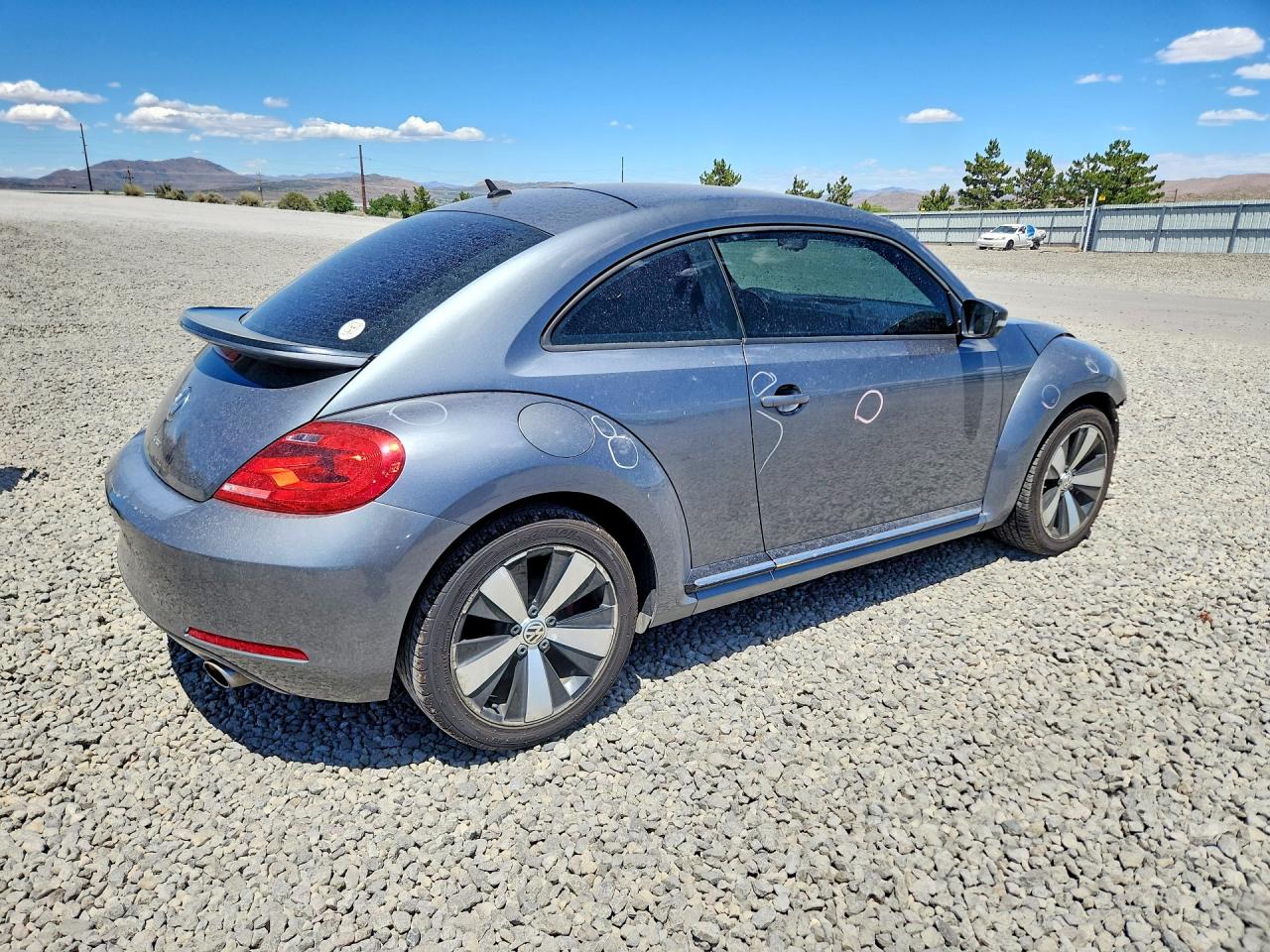 2012 Volkswagen Beetle Turbo Silver vin: 3VWVA7AT6CM614411