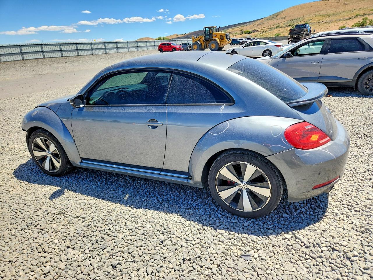 2012 Volkswagen Beetle Turbo Silver vin: 3VWVA7AT6CM614411