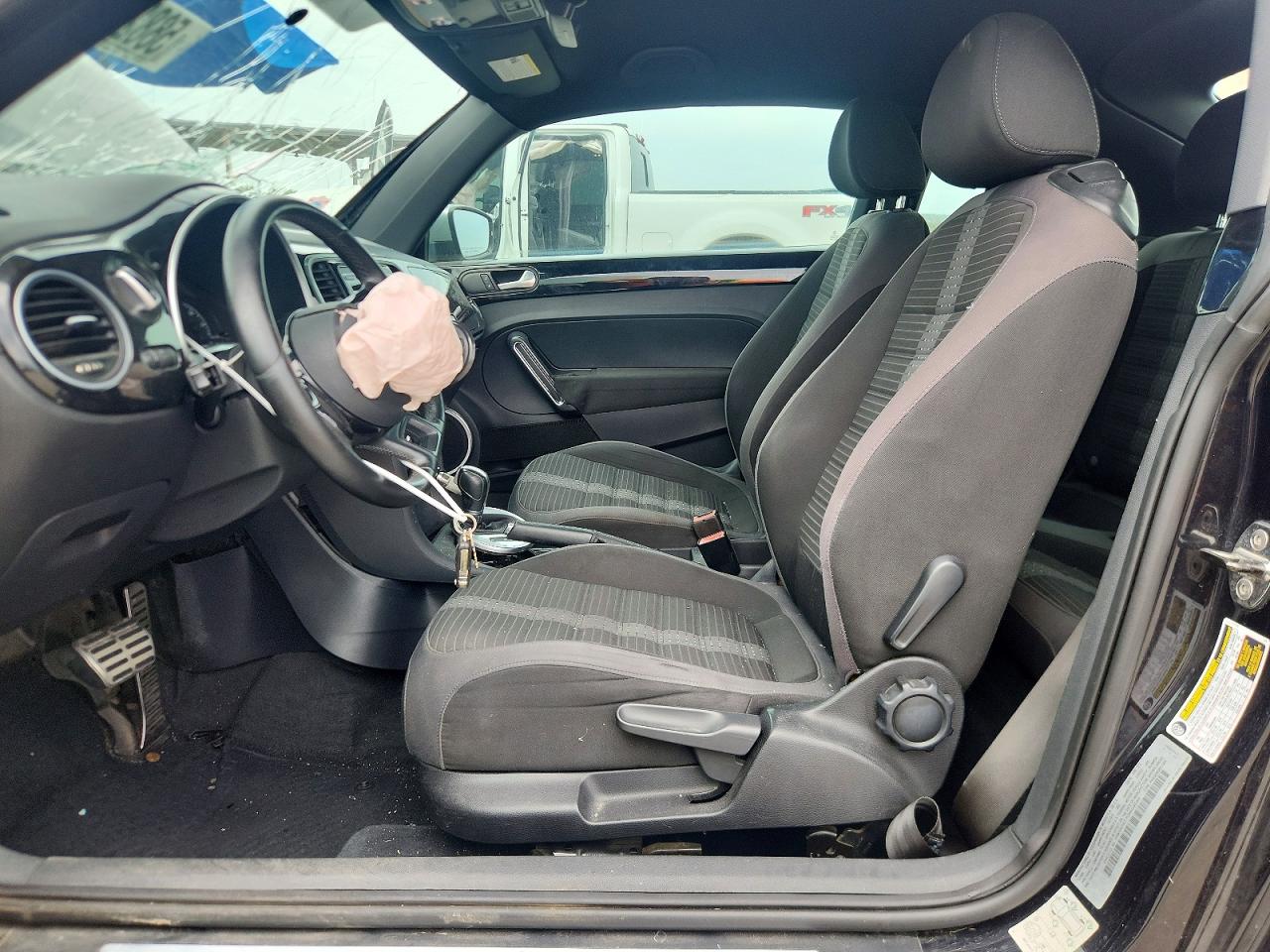 2012 Volkswagen Beetle Turbo Black vin: 3VWVA7AT7CM604549