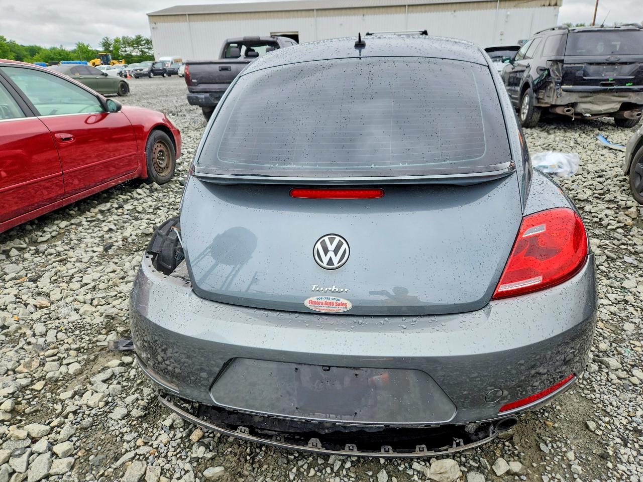 2012 Volkswagen Beetle Turbo Gray vin: 3VWVA7AT7CM640046