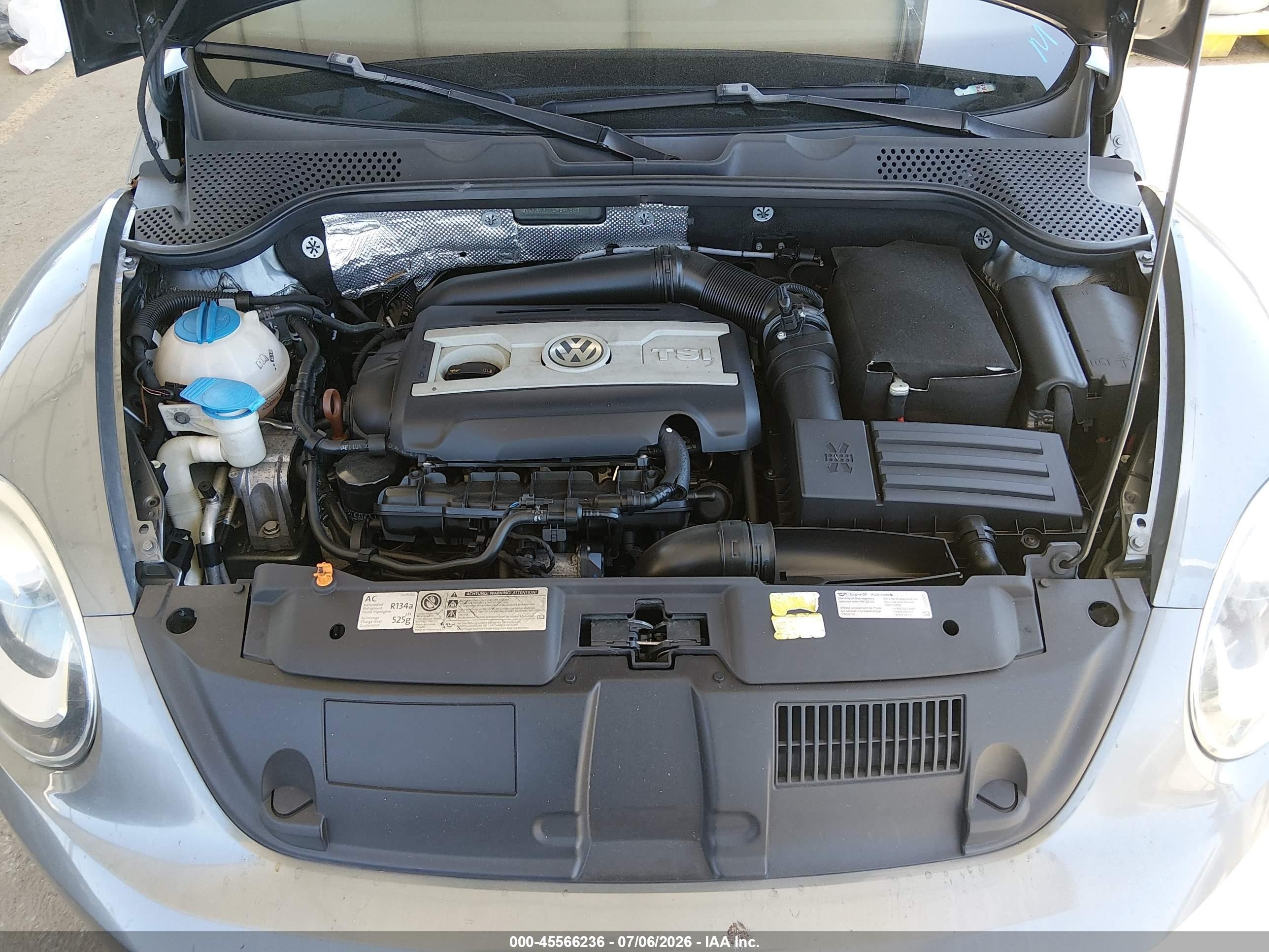 2012 Volkswagen Beetle Turbo Gray vin: 3VWVA7AT7CM641908