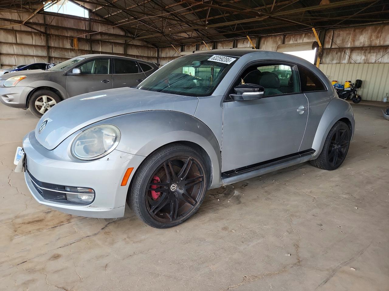 2012 Volkswagen Beetle Turbo Silver vin: 3VWVA7AT8CM614359