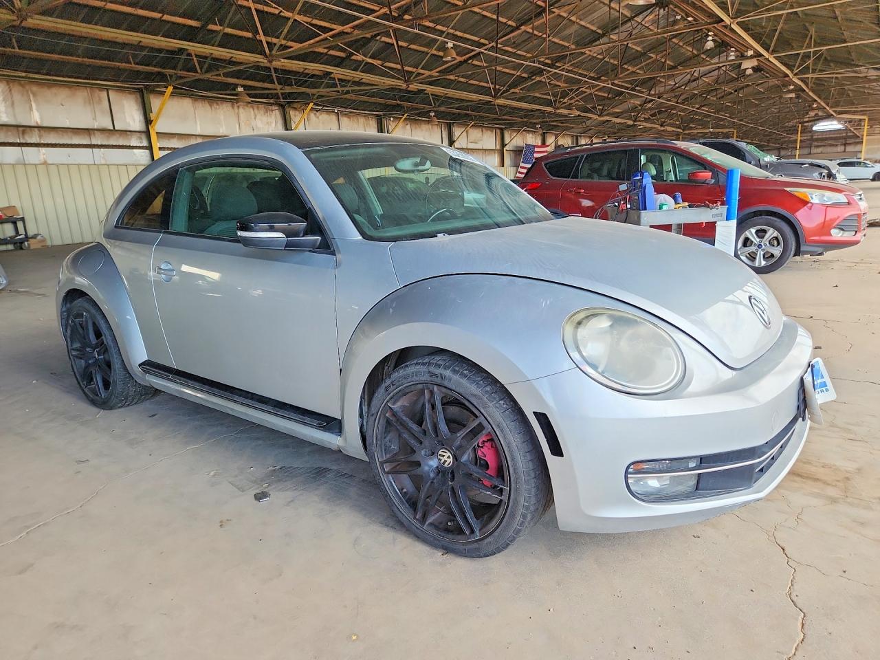 2012 Volkswagen Beetle Turbo Silver vin: 3VWVA7AT8CM614359