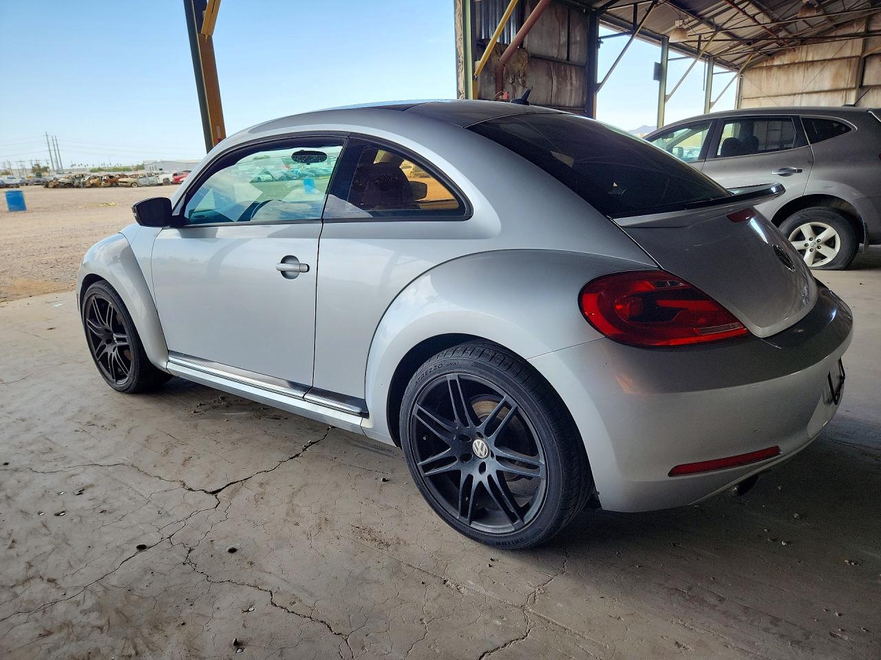 2012 Volkswagen Beetle Turbo Silver vin: 3VWVA7AT8CM614359
