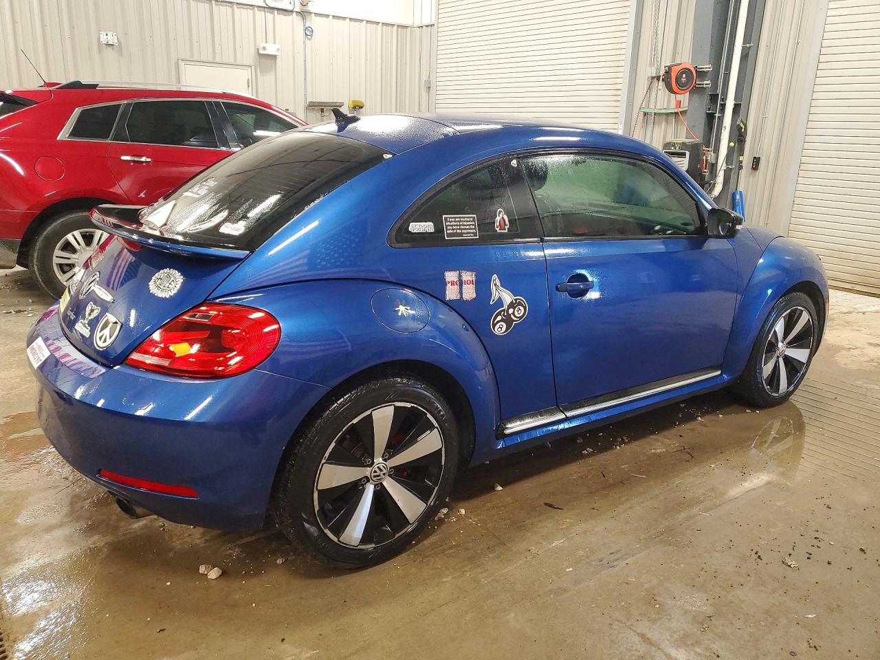 2012 Volkswagen Beetle Turbo Черный vin: 3VWVA7AT9CM608974