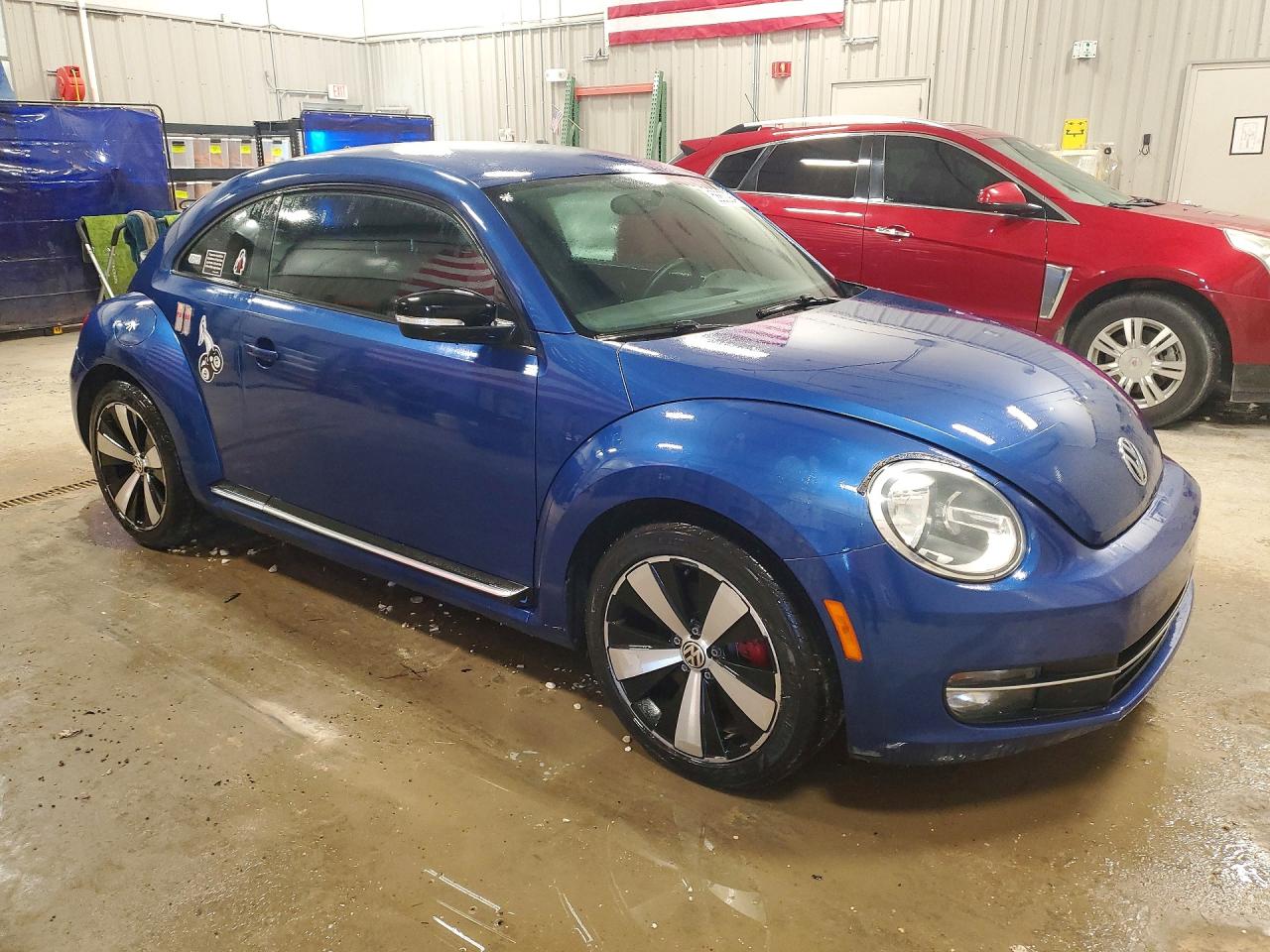 2012 Volkswagen Beetle Turbo Черный vin: 3VWVA7AT9CM608974