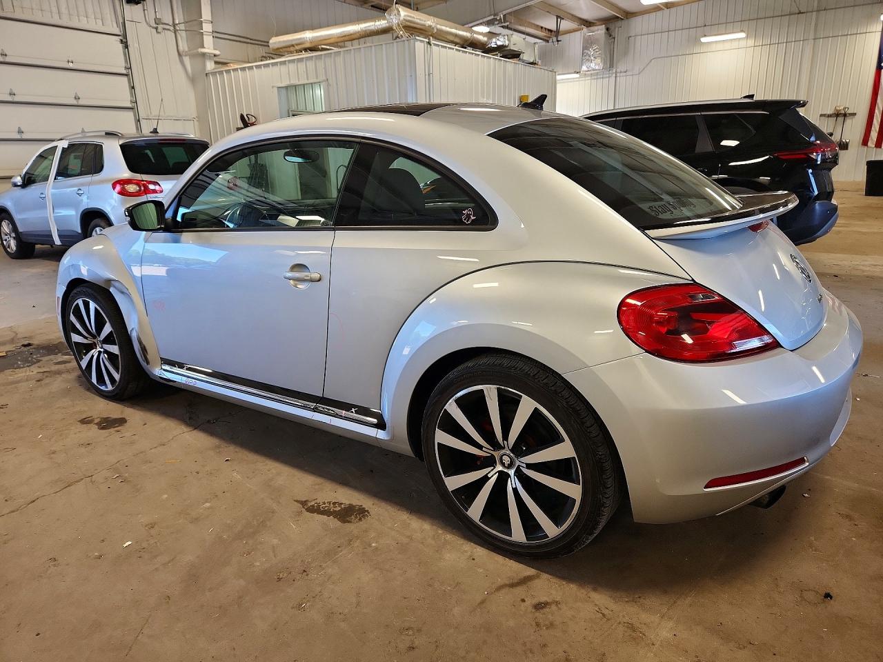 2012 Volkswagen Beetle Turbo Silver vin: 3VWVA7AT9CM630246