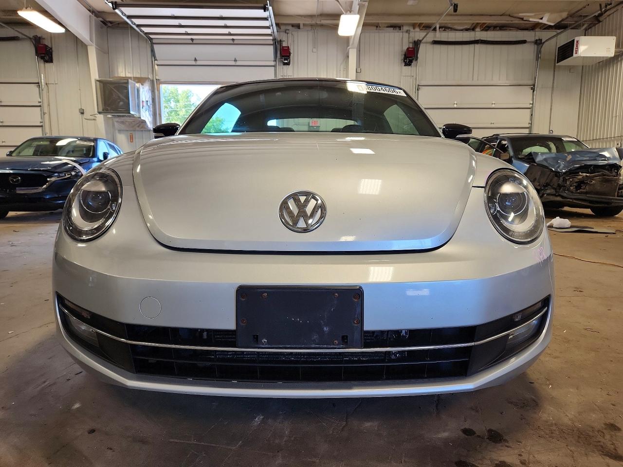 2012 Volkswagen Beetle Turbo Silver vin: 3VWVA7AT9CM630246
