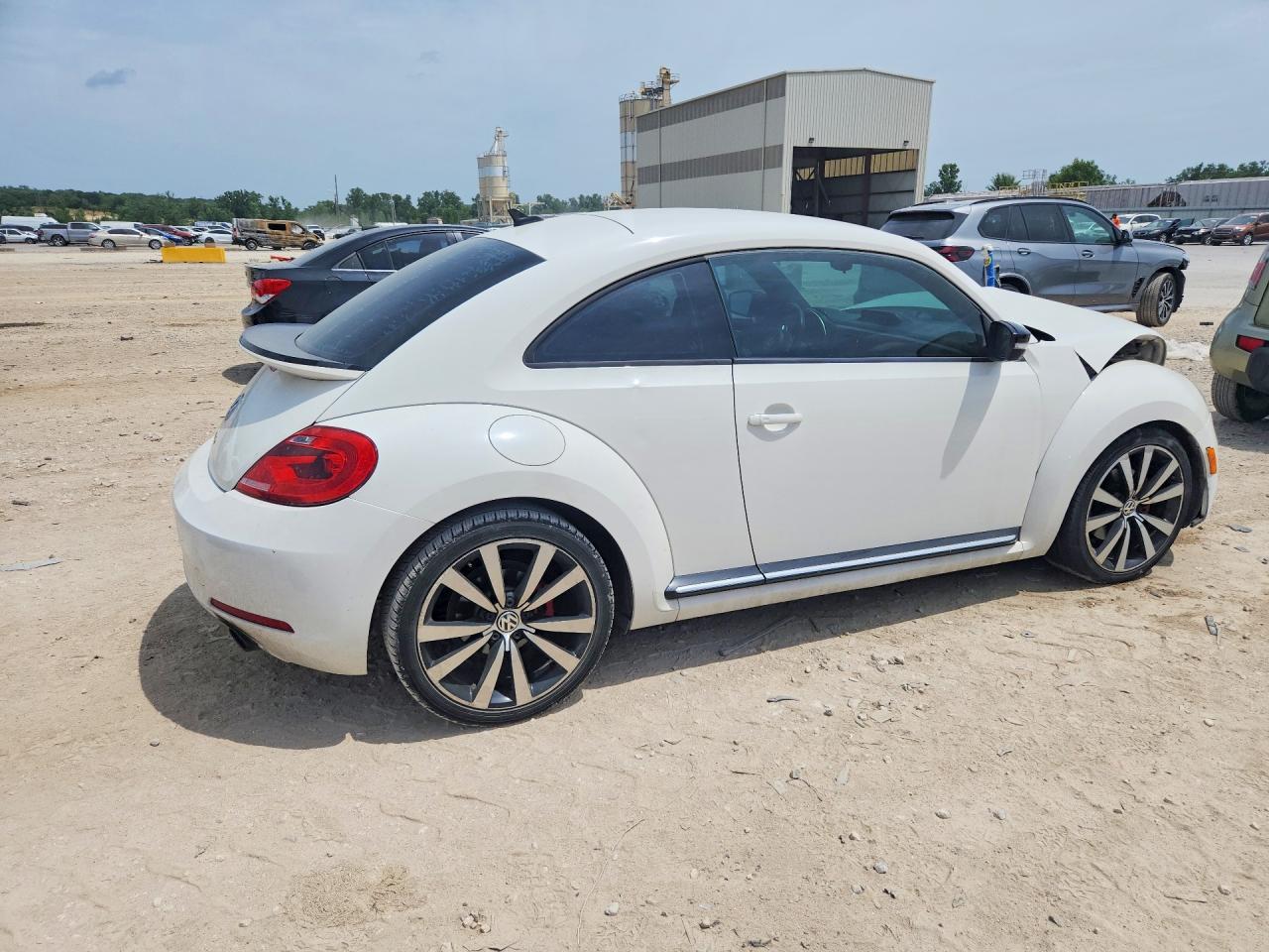 2012 Volkswagen Beetle Turbo Белый vin: 3VWVA7AT9CM643885