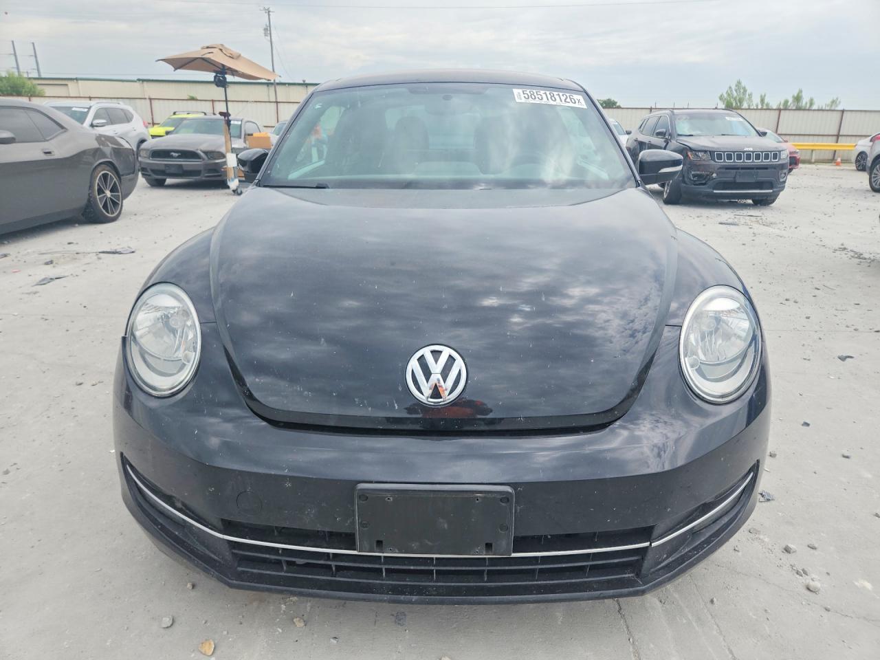 2012 Volkswagen Beetle Turbo Black vin: 3VWVA7AT9CM652991