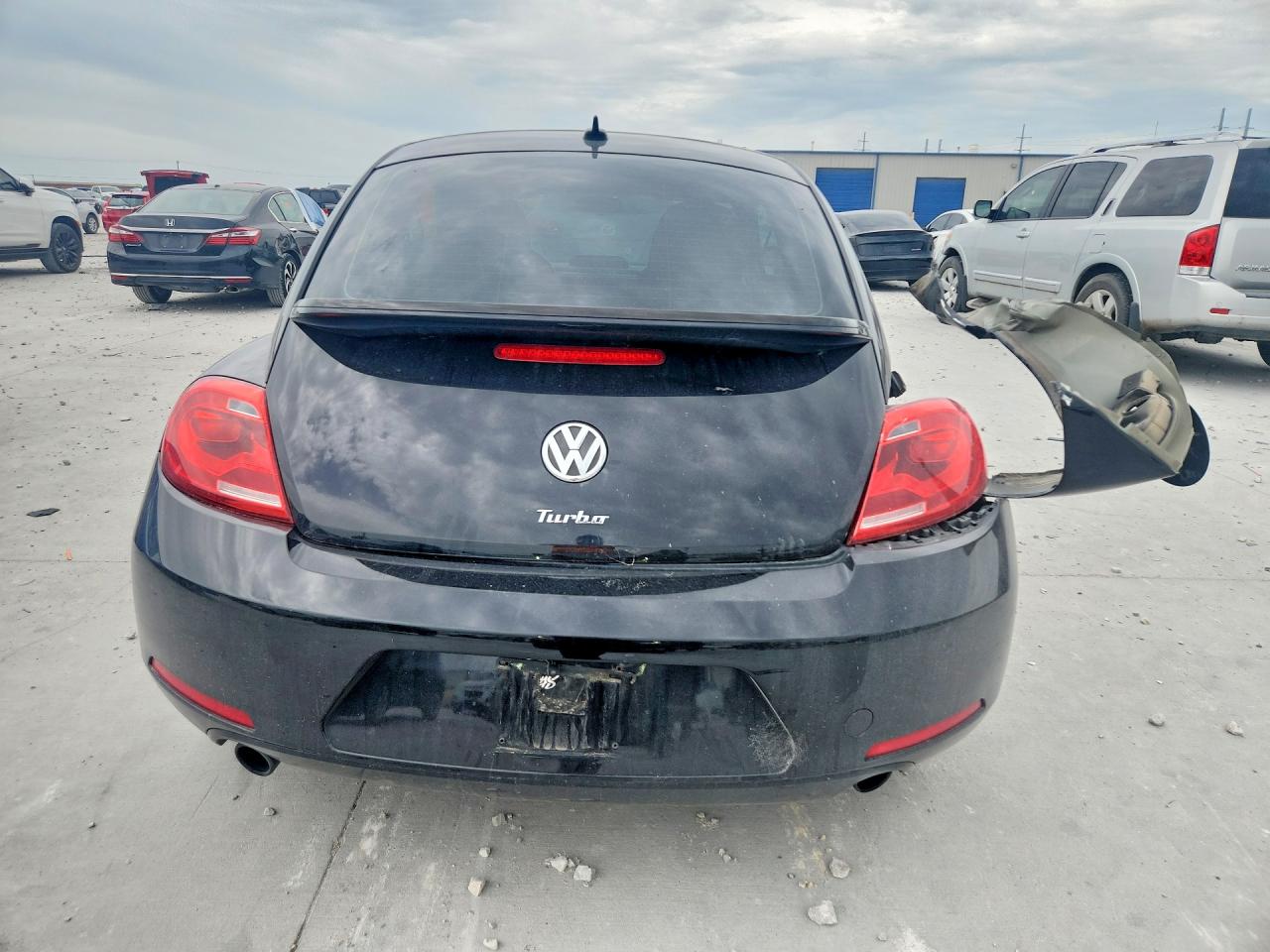 2012 Volkswagen Beetle Turbo Black vin: 3VWVA7AT9CM652991