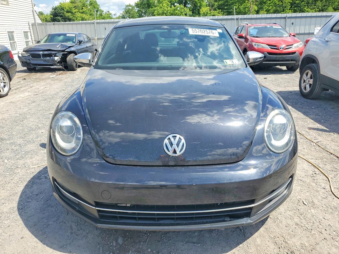 2013 Volkswagen Beetle Turbo Black vin: 3VWVA7ATXDM646506