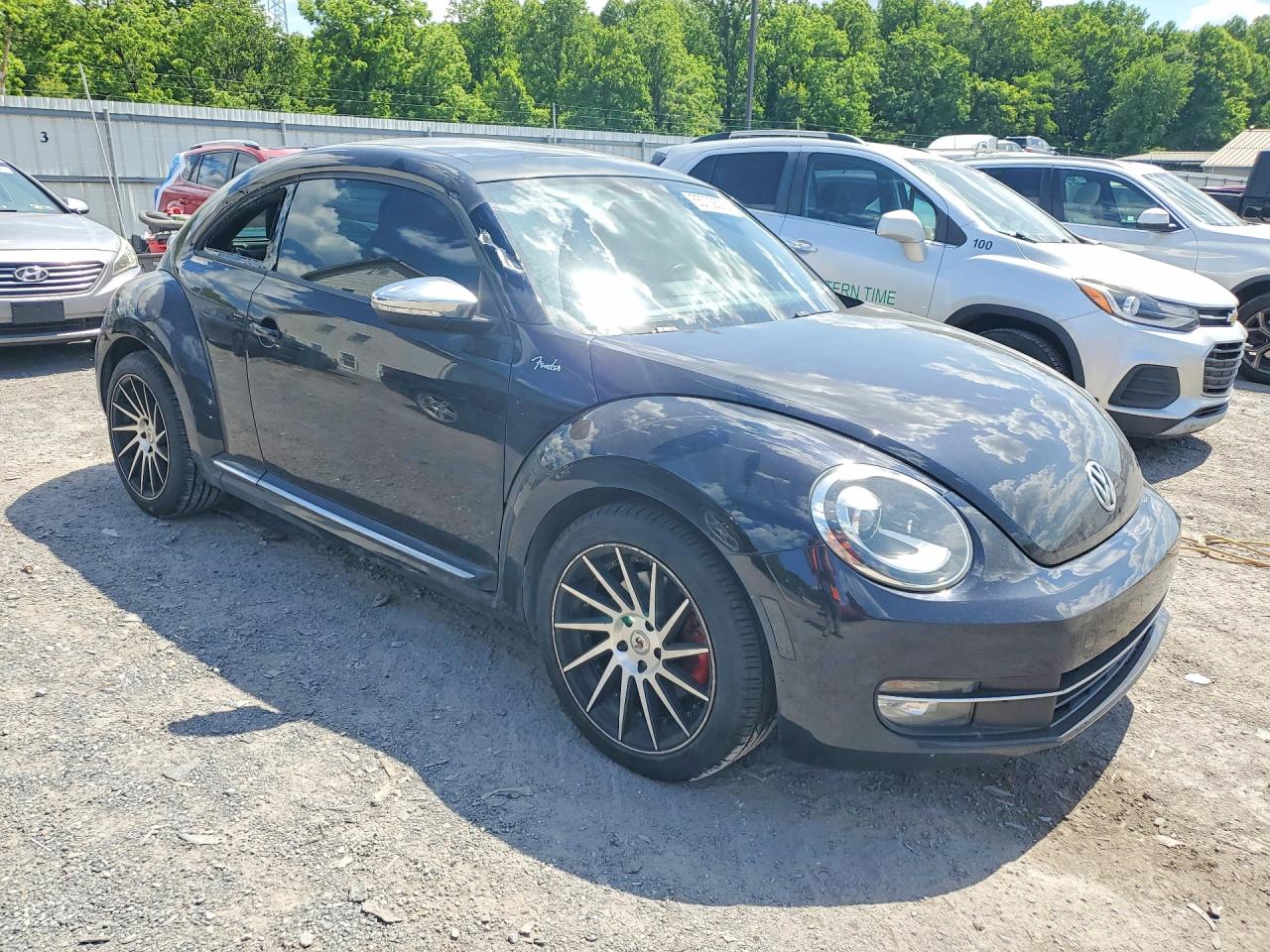2013 Volkswagen Beetle Turbo Black vin: 3VWVA7ATXDM646506