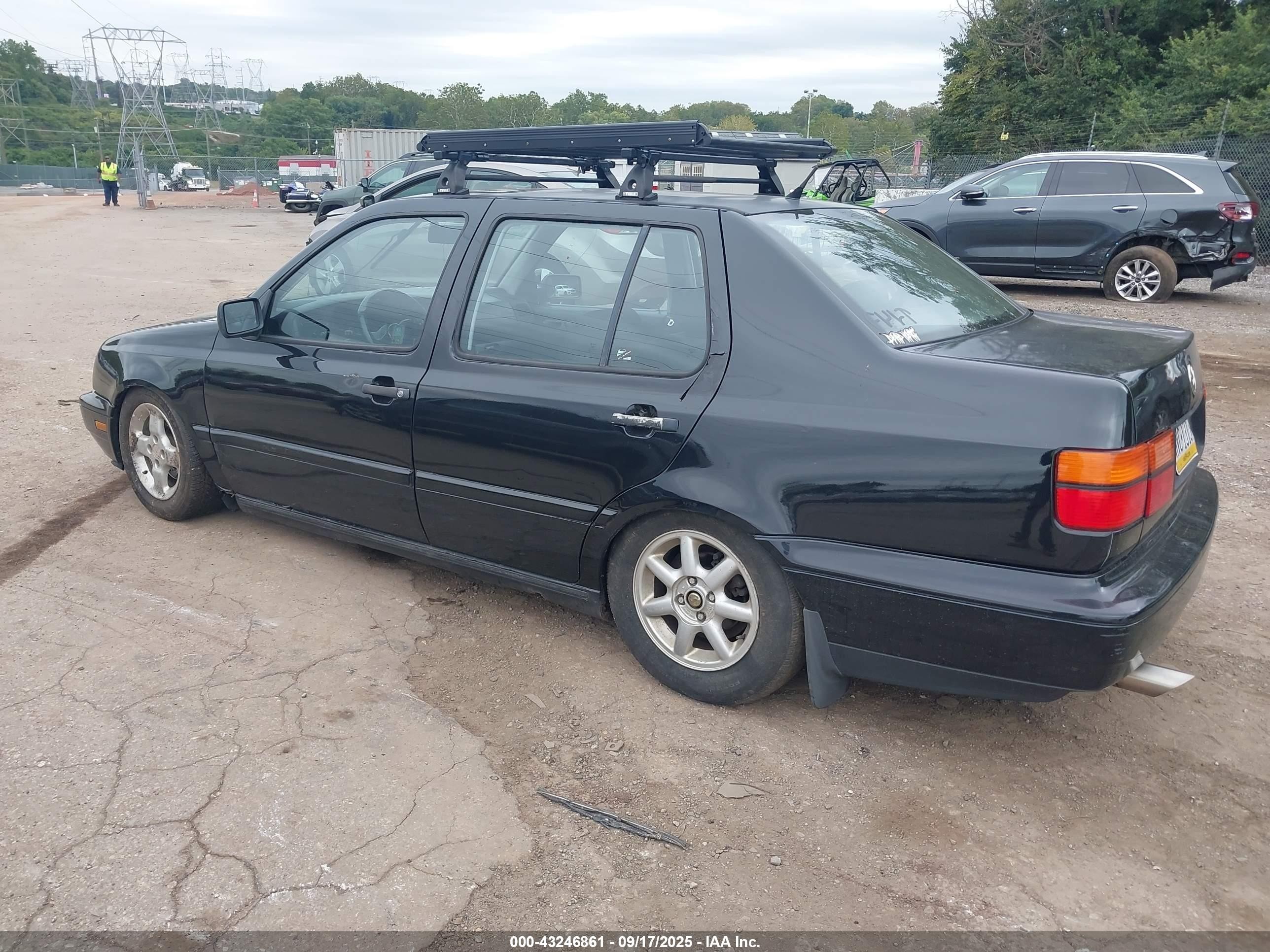 1997 Volkswagen Jetta Gt Black vin: 3VWVA81H9VM077330