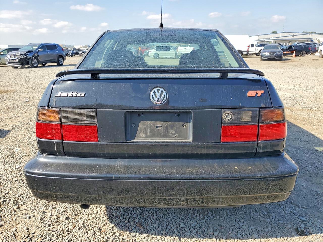 1997 Volkswagen Jetta Gt Black vin: 3VWVB81H0VM133099