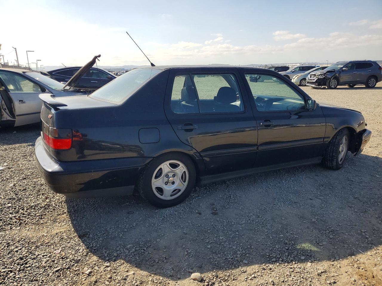 1997 Volkswagen Jetta Gt Black vin: 3VWVB81H0VM133099