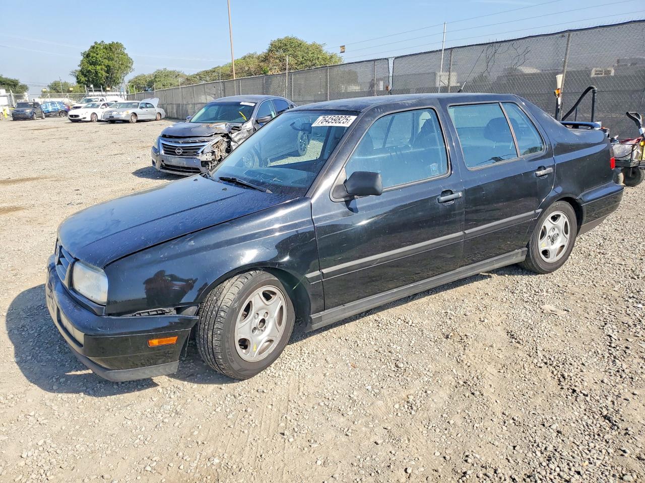 1997 Volkswagen Jetta Gt Black vin: 3VWVB81H0VM133099