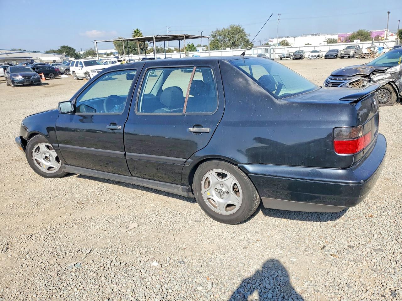 1997 Volkswagen Jetta Gt Black vin: 3VWVB81H0VM133099