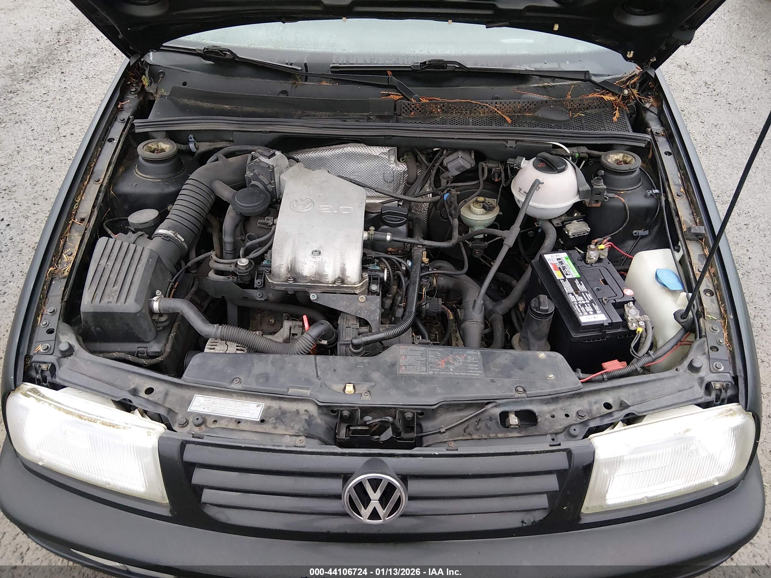 1997 Volkswagen Jetta Gt Black vin: 3VWVB81H8VM024583