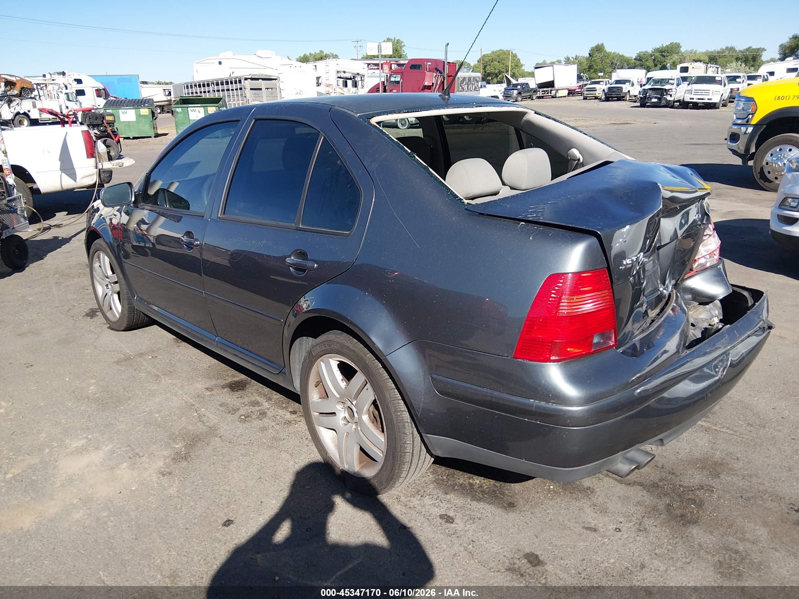 2003 Volkswagen Jetta Gli Gray vin: 3VWVH69M73M101137