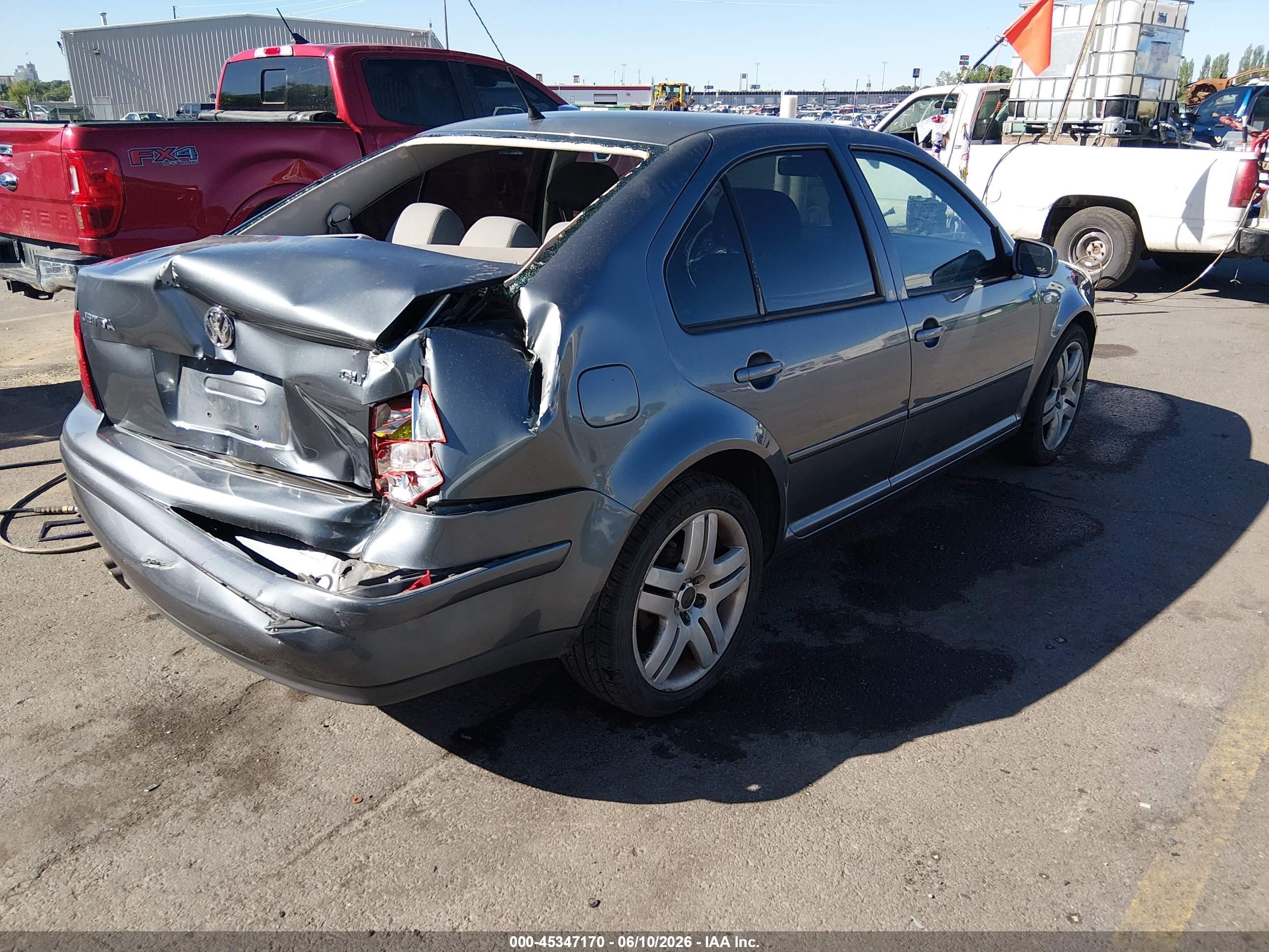 2003 Volkswagen Jetta Gli Gray vin: 3VWVH69M73M101137