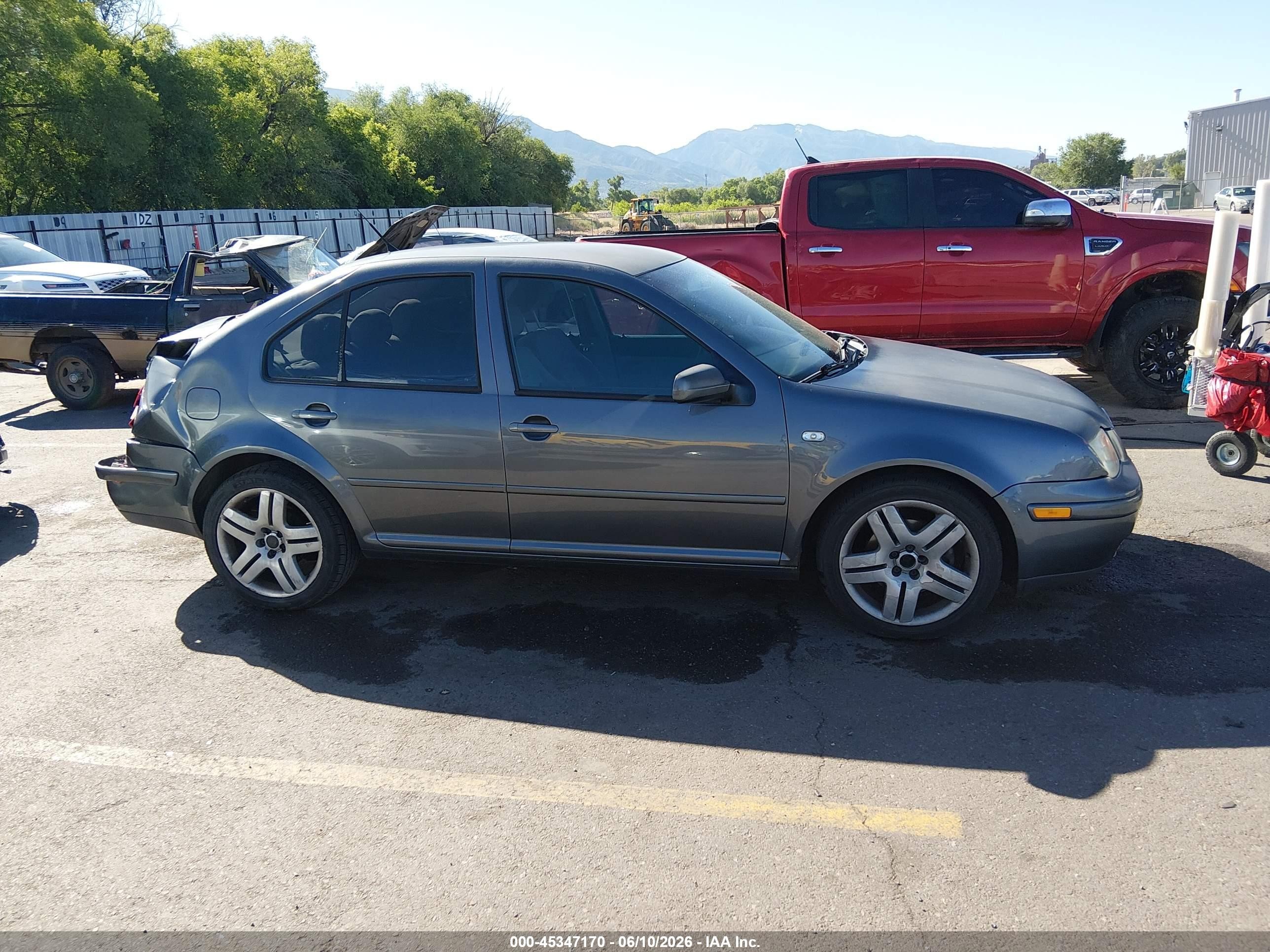2003 Volkswagen Jetta Gli Gray vin: 3VWVH69M73M101137