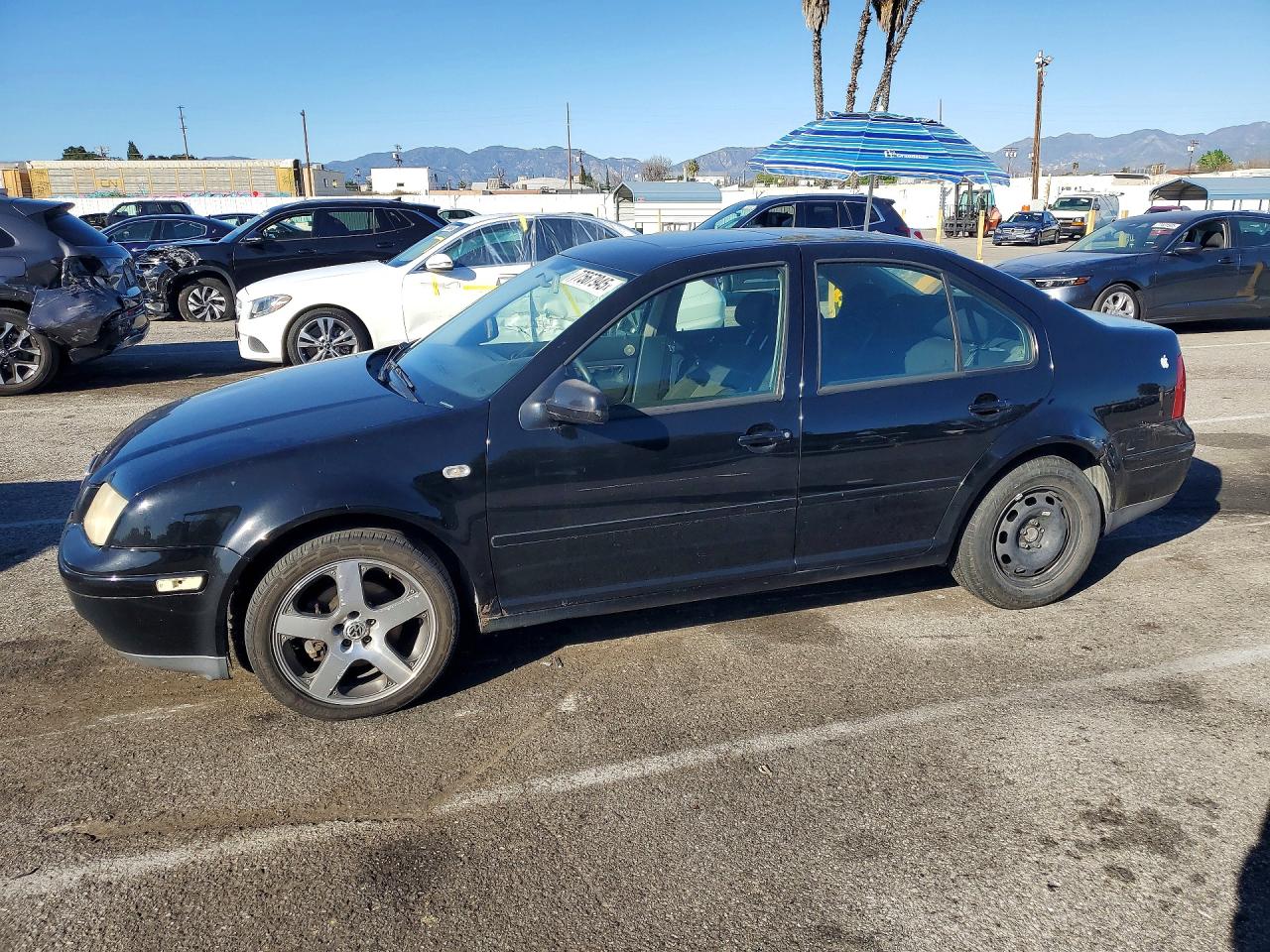 2002 Volkswagen Jetta Gli Черный vin: 3VWVH69M92M186562