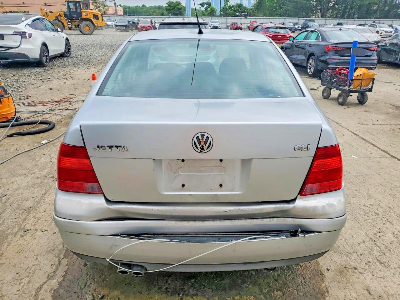 2003 Volkswagen Jetta Gli Silver vin: 3VWVH69M93M000116