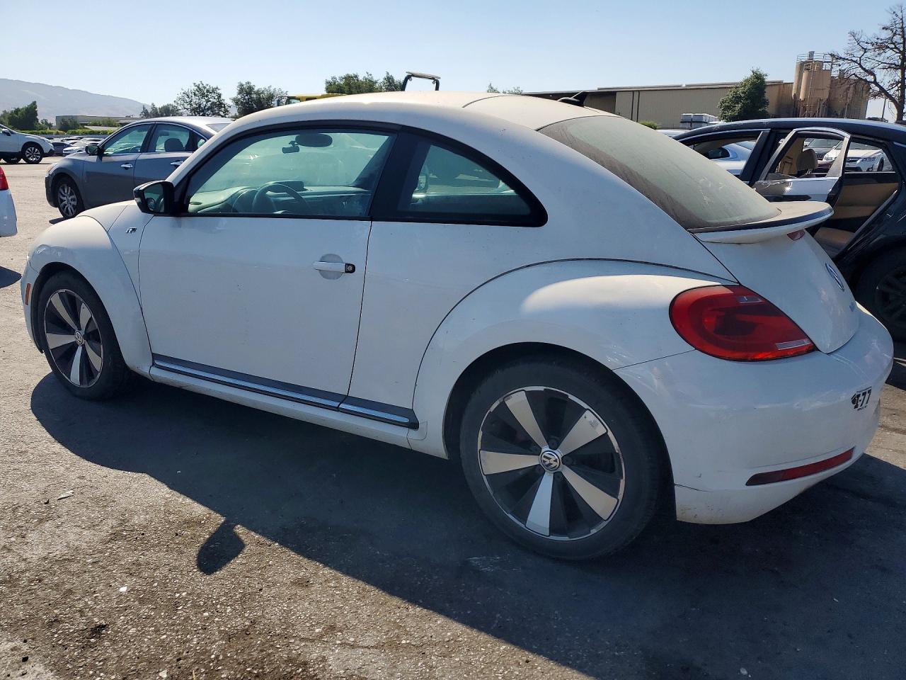 2014 Volkswagen Beetle Turbo White vin: 3VWVS7AT7EM600789