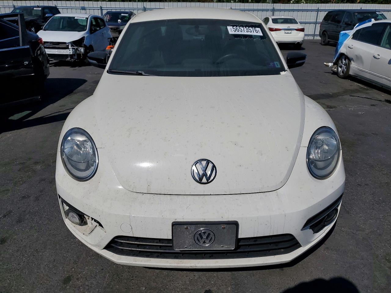 2014 Volkswagen Beetle Turbo White vin: 3VWVS7AT7EM600789