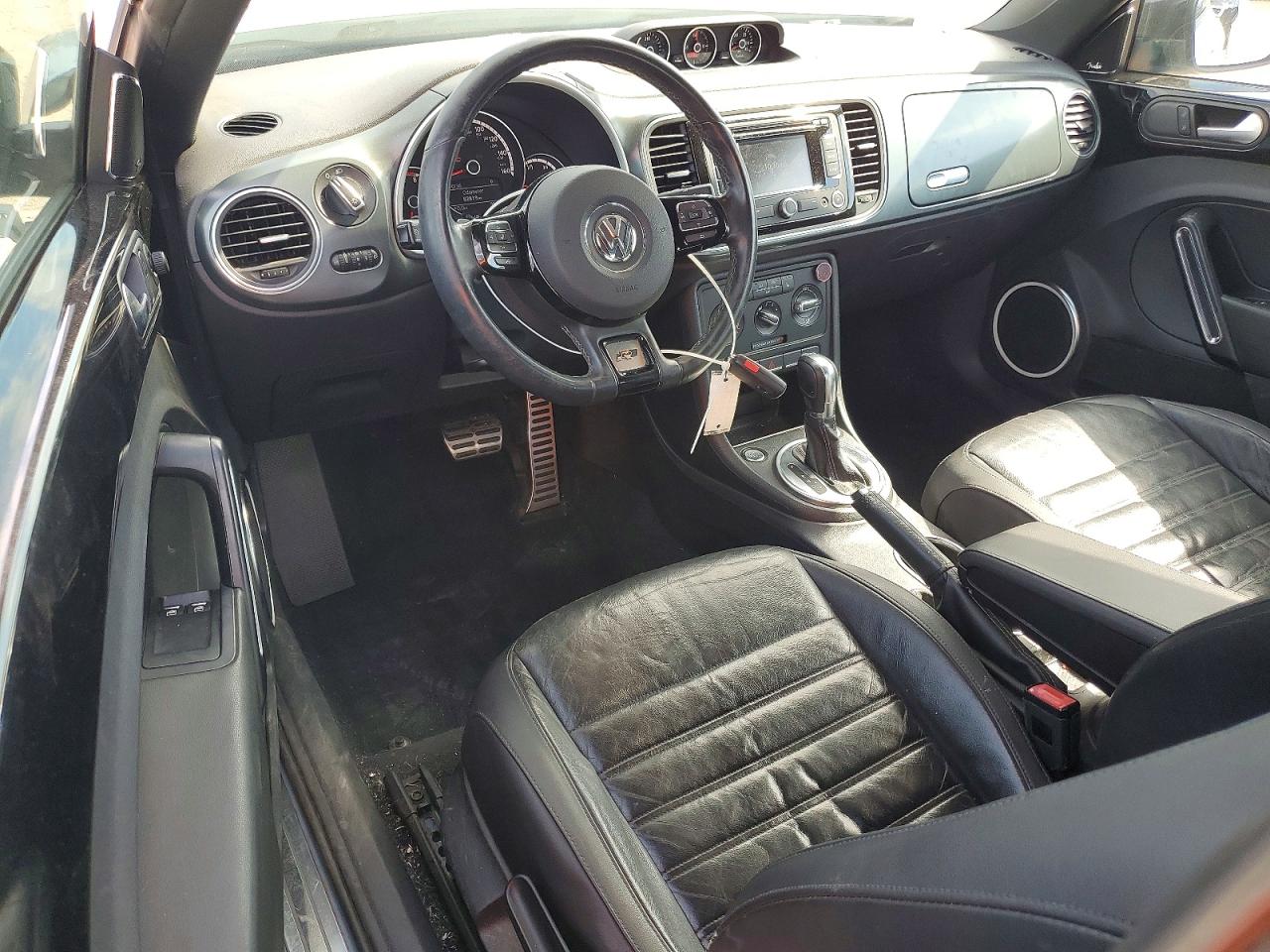 2014 Volkswagen Beetle R-line Blue vin: 3VWVT7AT0EM665450