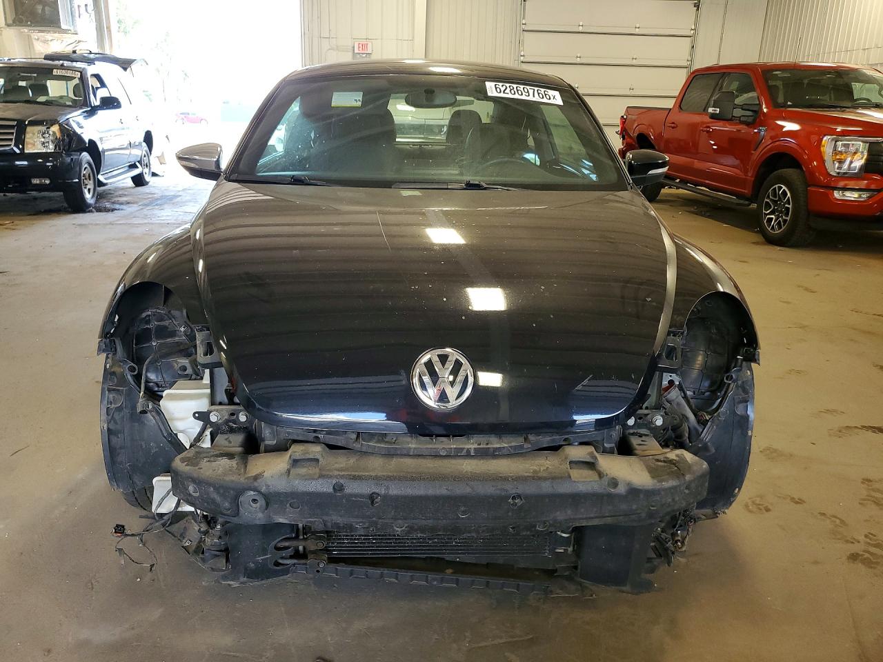 2013 Volkswagen Beetle Turbo Black vin: 3VWVT7AT1DM678741