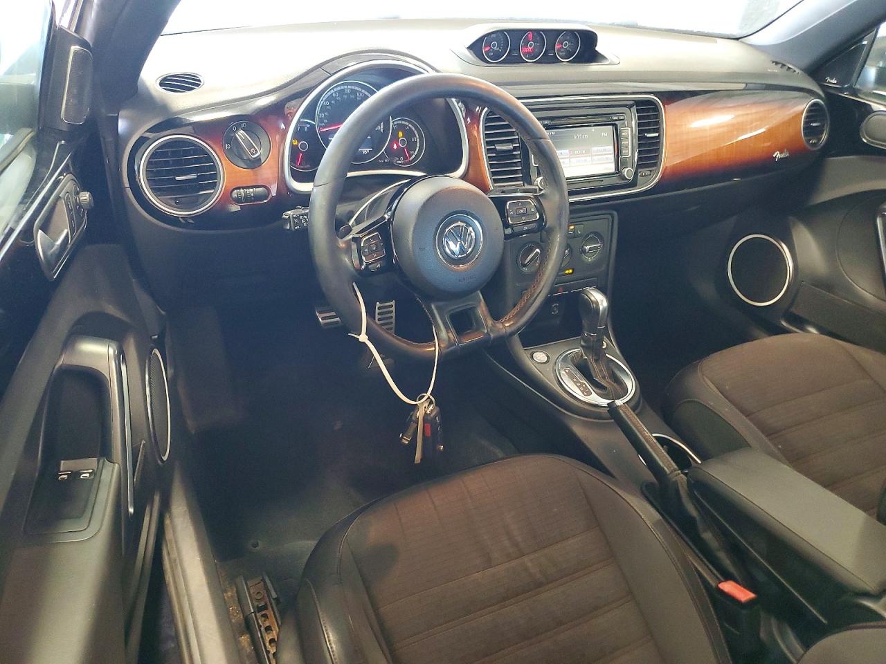 2013 Volkswagen Beetle Turbo Black vin: 3VWVT7AT1DM678741