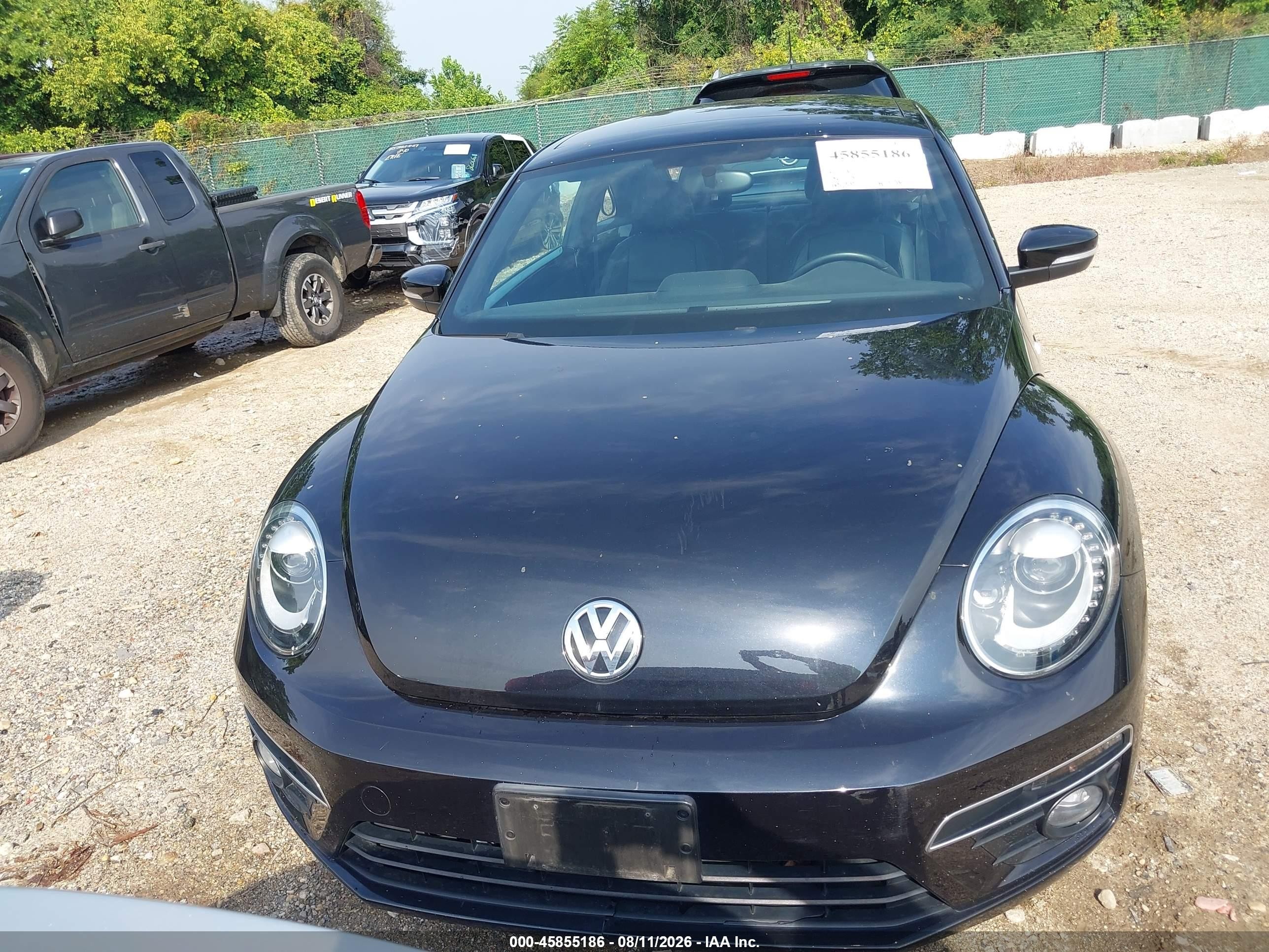2014 Volkswagen Beetle 2.0t R-line Черный vin: 3VWVT7AT1EM630187