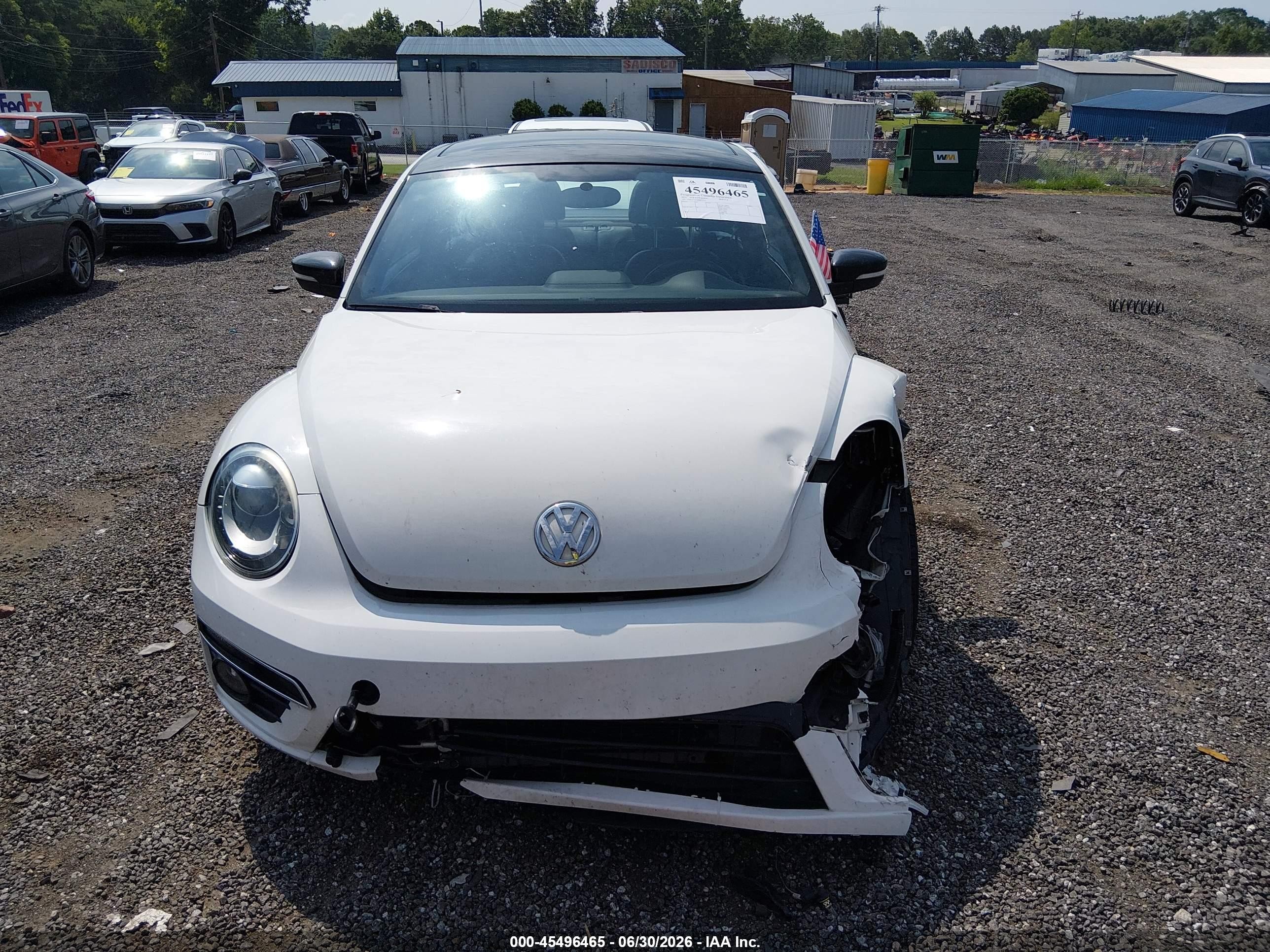 2013 Volkswagen Beetle R-line White vin: 3VWVT7AT3DM679731