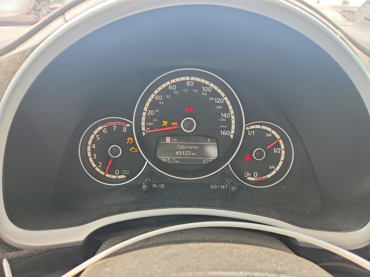 2014 Volkswagen Beetle Turbo Gray vin: 3VWVT7AT3EM608840
