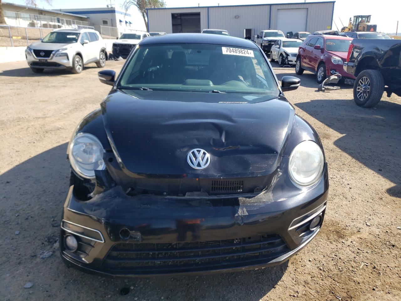 2014 Volkswagen Beetle Turbo Черный vin: 3VWVT7AT4EM606319