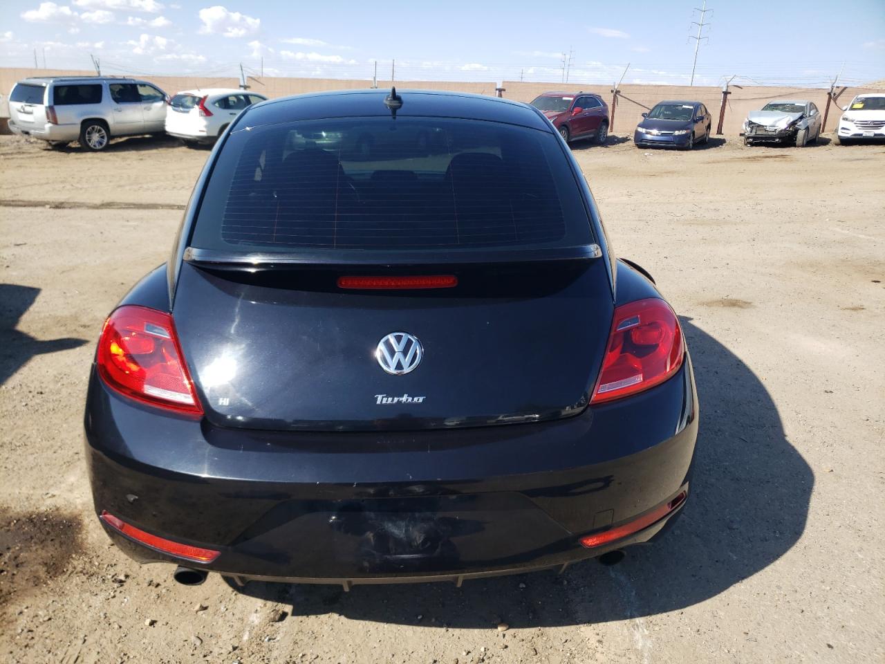 2014 Volkswagen Beetle Turbo Черный vin: 3VWVT7AT4EM606319