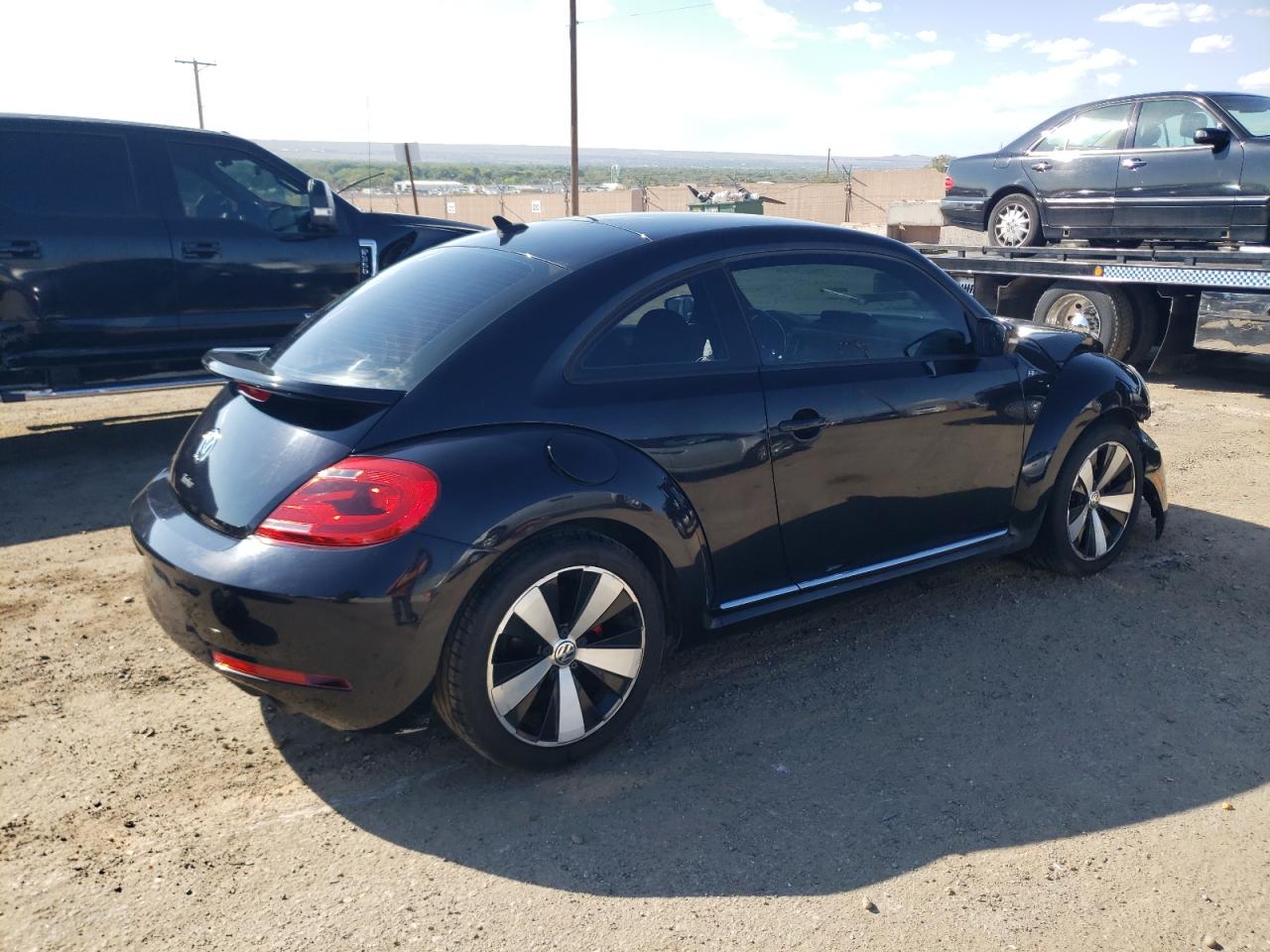 2014 Volkswagen Beetle Turbo Черный vin: 3VWVT7AT4EM606319