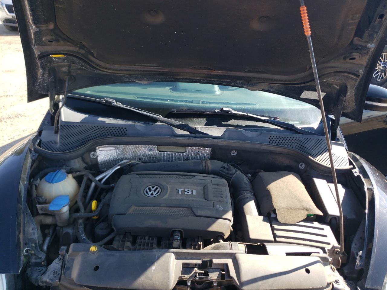 2014 Volkswagen Beetle Turbo Черный vin: 3VWVT7AT4EM606319