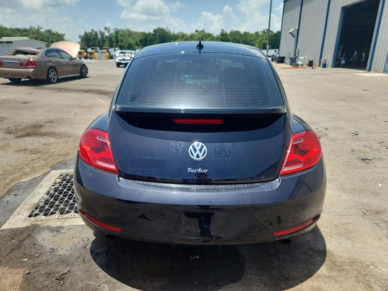 2014 Volkswagen Beetle Turbo Black vin: 3VWVT7AT5EM638468