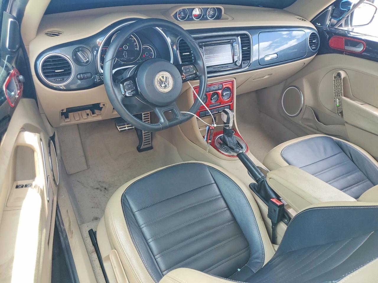 2013 Volkswagen Beetle Turbo Черный vin: 3VWVT7AT7DM681966