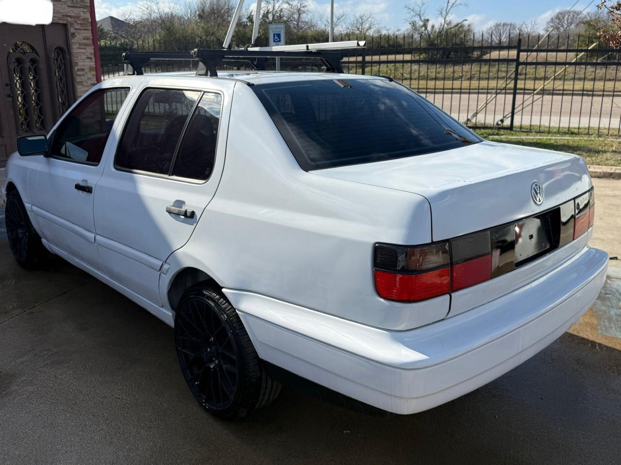 1996 Volkswagen Jetta Trek White vin: 3VWWA81H7TM119544